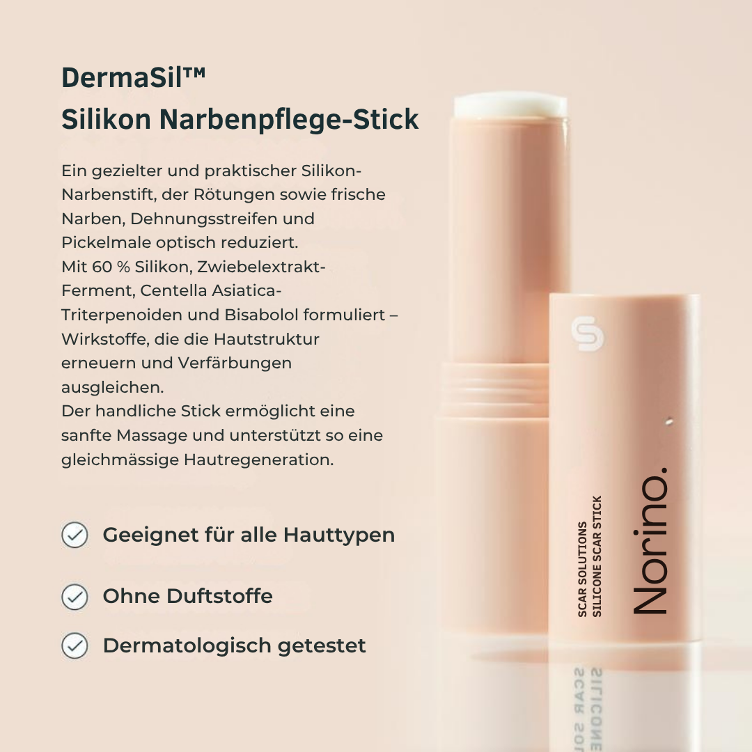 DermaSil™ — Silikon Narbenpflege-Stick