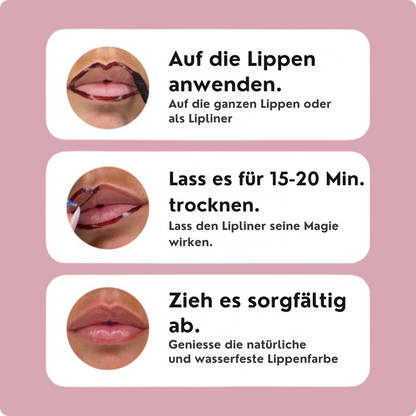 SilkStain™ - abziehbarer Lipliner